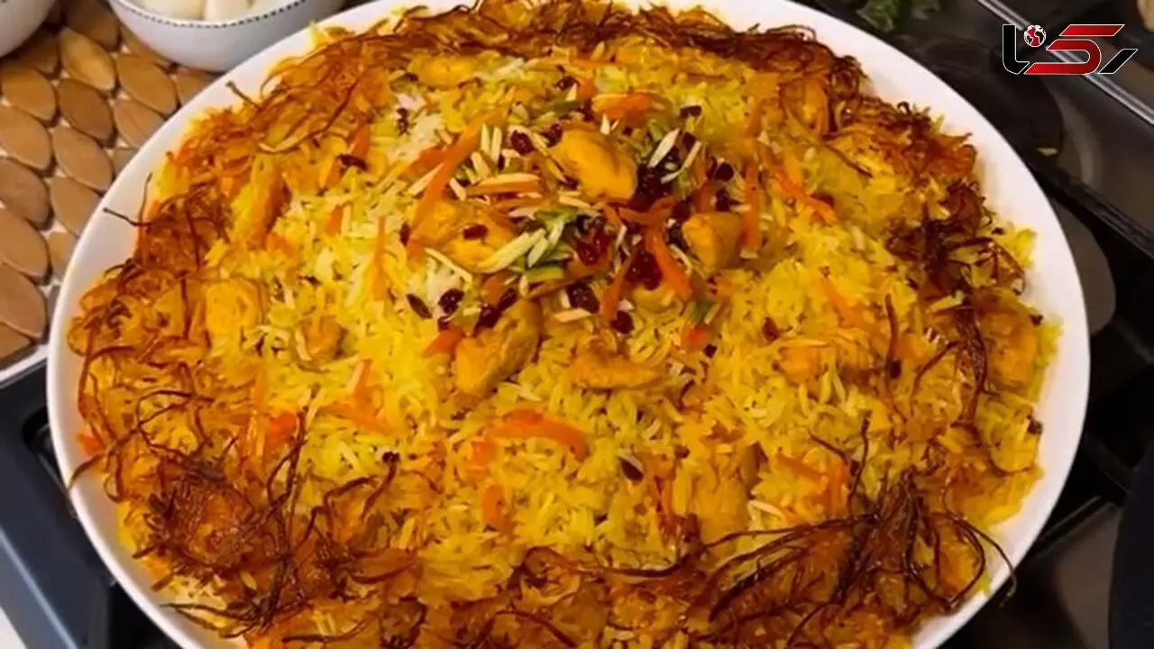 طرز تهیه هویج پلو / فیلم