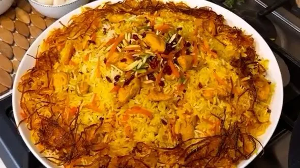طرز تهیه هویج پلو / فیلم