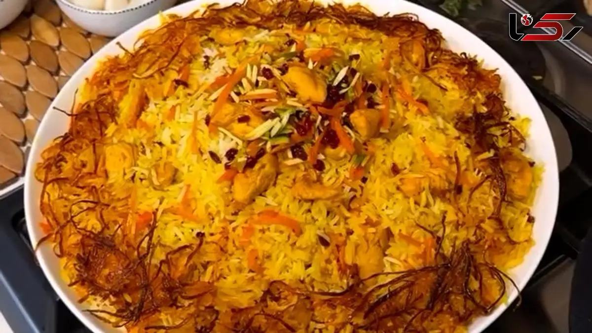 طرز تهیه هویج پلو / فیلم