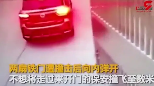 عاقبت دردناک اشتباه گرفتن پدال گاز و به جای ترمز + فیلم