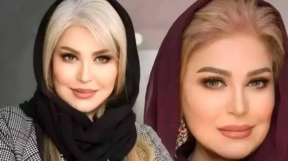  جدیدترین عکس  اکرم محمدی   /خانم بازیگر  از زمین تا آسمون عوض شد !