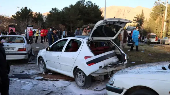 فیلم دیده نشده از انفجار اول حادثه تروریستی کرمان 