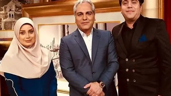 خانم مجری و همسر خواننده اش مهمان امشب دورهمی 