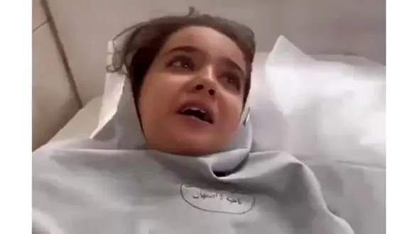 فیلم التماس عجیب دختر دانش آموز از ترس  آمپول / قسم هایش را بشنوید !