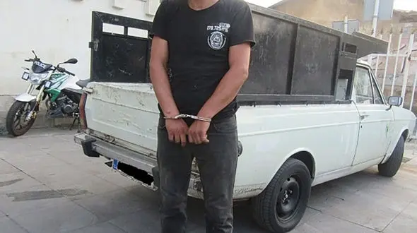 دستگیری سارق درب فاضلاب شهری در رشت