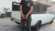 دستگیری سارق درب فاضلاب شهری در رشت