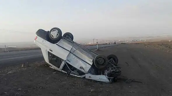 واژگونی خودرو در شرق سبزوار یک کشته و سه مصدوم داشت