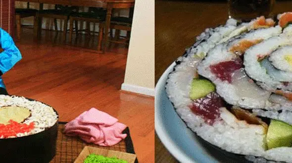 رستورانی برای خوردن بزرگ ترین سوشی دنیا