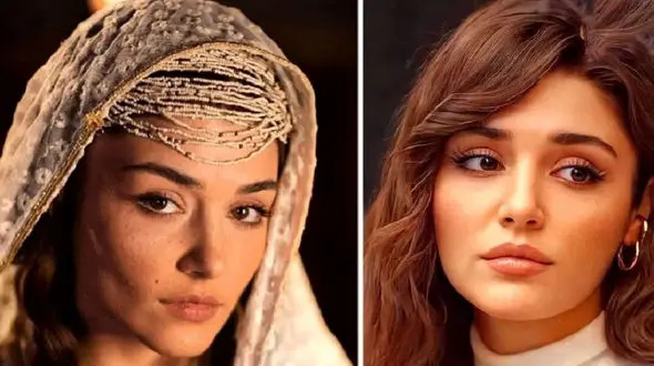 تیپ و چهره جذاب«هانده ارچل» مشهورترین بازیگر زن ترکیه در دانمارک