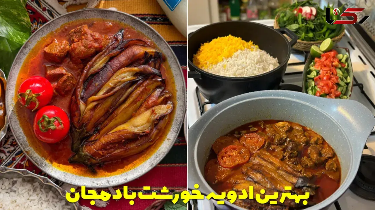 طرز تهیه خورشت بادمجان با مرغ و گوشت / بهترین ادویه خورشت بادمجان چیست؟