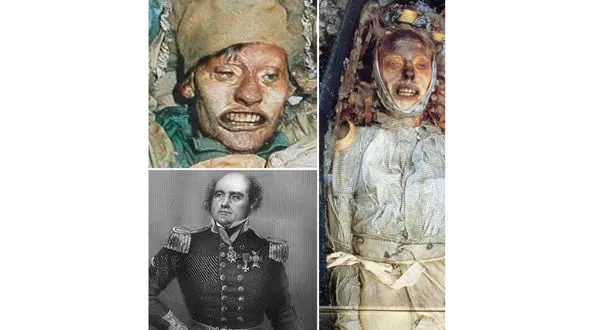 جسد سالم کاوشگر قطب شمال بعد از 150 سال پیدا شد + عکس