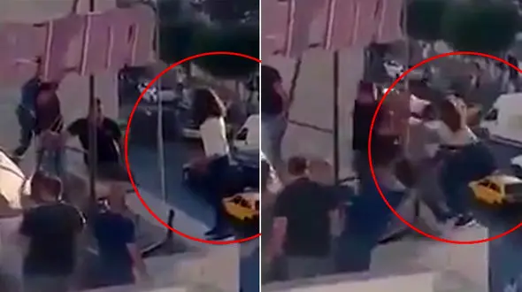 لحظات دلهره آور نجات دختر جوانی که قصد خودکشی داشت + فیلم