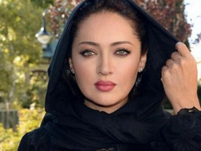 گریم نیکی کریمی «محبوبه» در پشت صحنه سریال «کیمیا»؛ سال 1394
