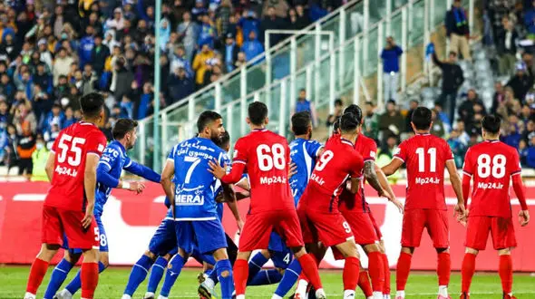 درگیری هواداران استقلال و نساجی/ یک نفر دستگیر شد +فیلم