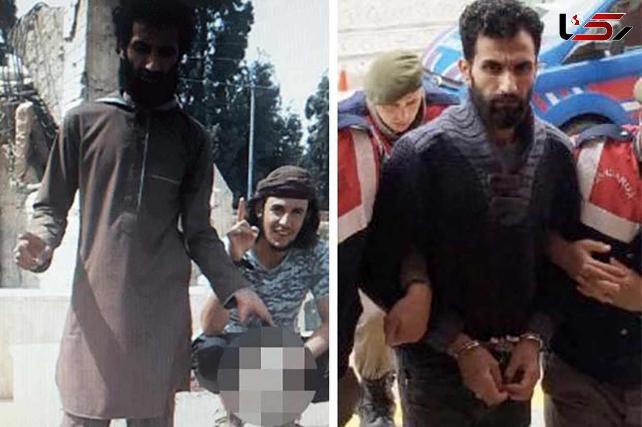 دستگیری مردی مخوف که با سربریده عکس سلفی گرفته بود! + عکس قبل و بعد
