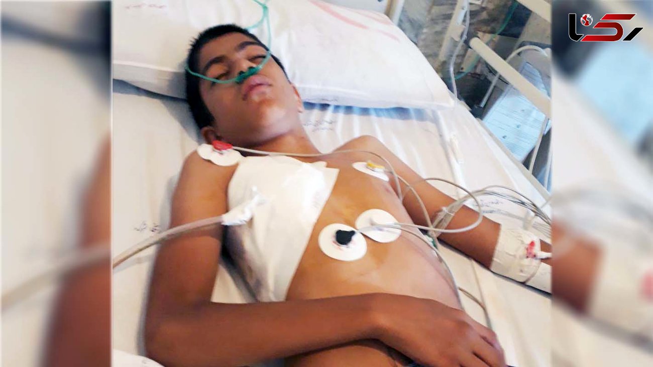 این پسر 13 ساله از دست عزرائیل گریخت / او سلاخی شده بود! + فیلم و عکس 