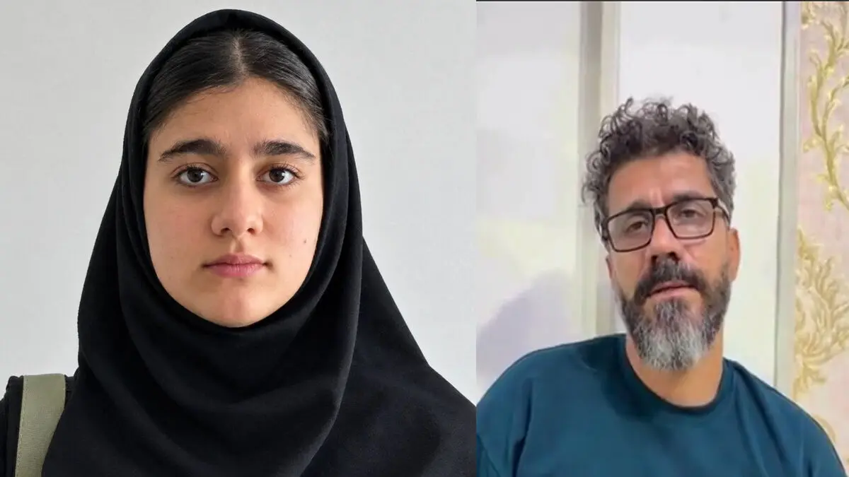 فیلم تلخ منتشر شده از پدر آتنا قاسمی دختر ۱۴ ساله / دخترم آخرین بار از خانه خاله اش بیرون رفت و دیگر برنگشت ا جسدش پیدا شد!