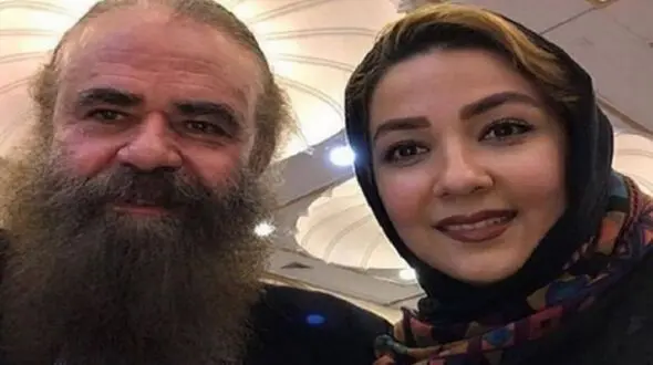 عکس خیلی خصوصی هم آغوشی خانم بازیگر با شوهر خیلی پیرش ! / سارا صوفیانی نباید منتشر می کرد !
