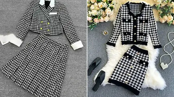 شیک‌ ترین مدل‌ های بلوز و دامن سفید مشکی زنانه؛ 15 طرح منتخب برای شما