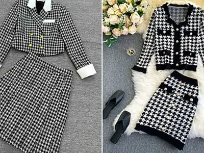 شیک‌ ترین مدل‌ های بلوز و دامن سفید مشکی زنانه؛ 15 طرح منتخب برای شما