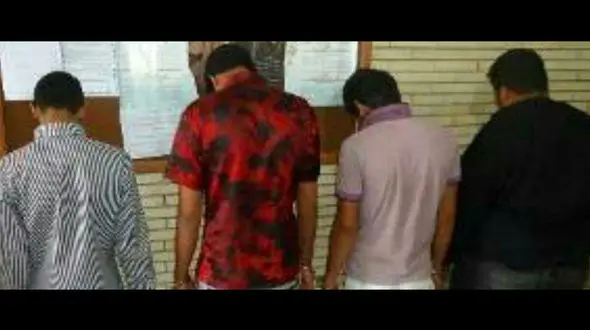  4 افغان دزدان  گوسفندان  بیابان سیرجان بودند+ عکس 