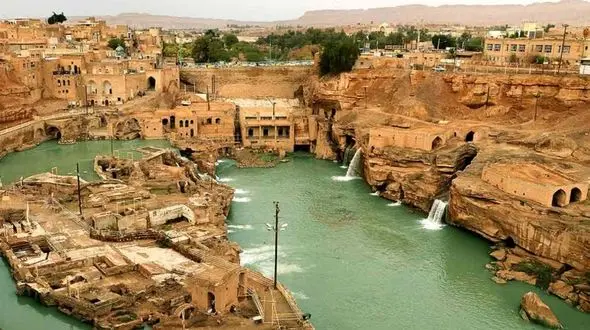سازه های آبی شوشتر / مکانی دیدنی در حوالی اهواز