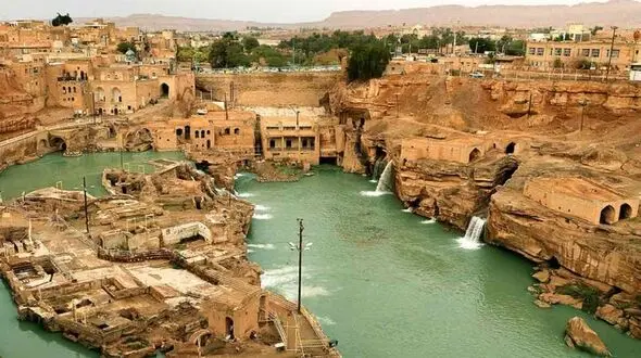 سازه های آبی شوشتر / مکانی دیدنی در حوالی اهواز