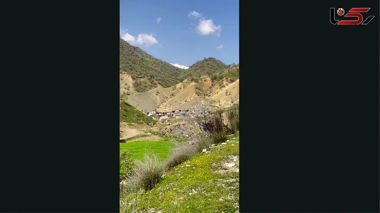 سفر به روستای چم سنگر؛ دامنه کوه کلا + فیلم