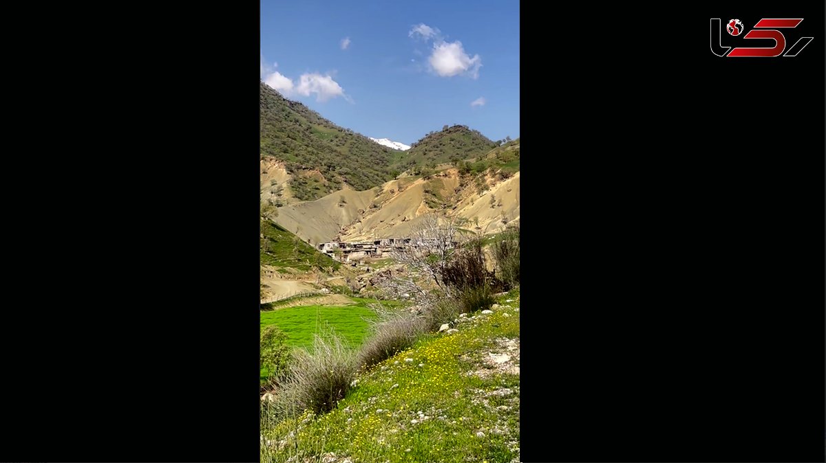 سفر به روستای چم سنگر؛ دامنه کوه کلا + فیلم