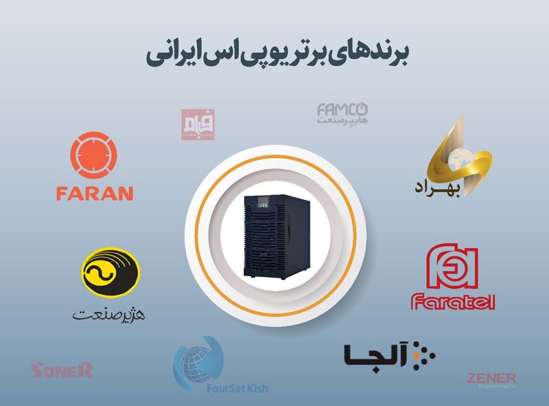 برترین برندهای یو پی اس ایرانی