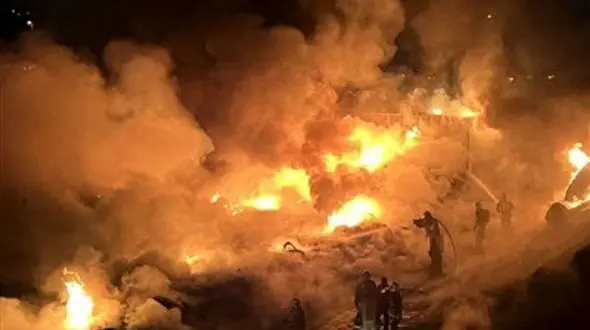 مرگ تلخ مرد جوان در حریق منزل مسکونی در خاش + فیلم 