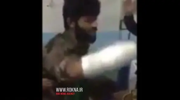 جشن شادی رزمنده‌ای که داعش دست و پایش را قطع کرد +فیلم