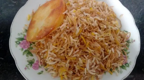 پیوند و صمیمیت در شب چهارشنبه سوری با رشته پلو+ فیلم