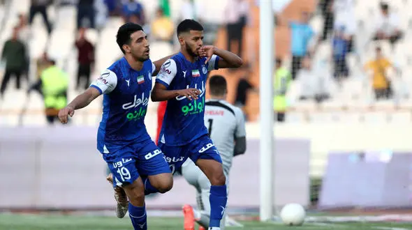 گل دوم استقلال به تراکتور/ دبل مهدی قایدی + فیلم