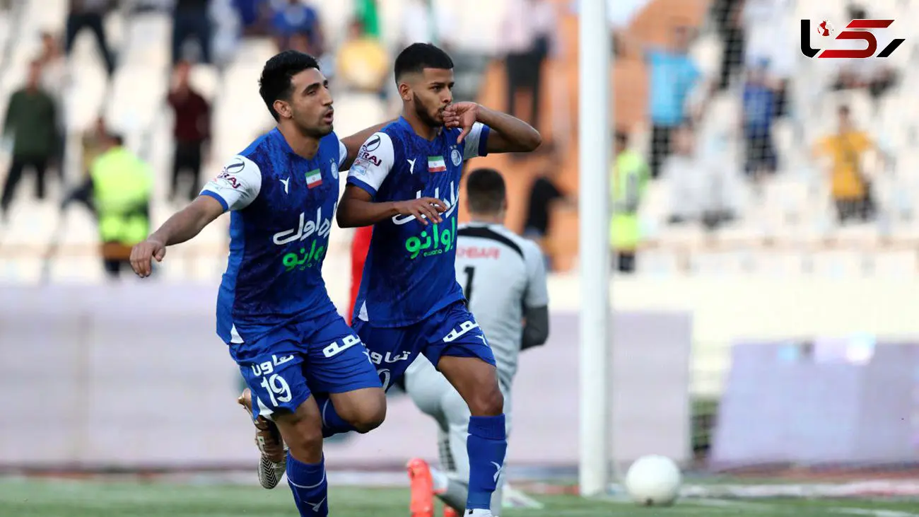 گل دوم استقلال به تراکتور/ دبل مهدی قایدی + فیلم