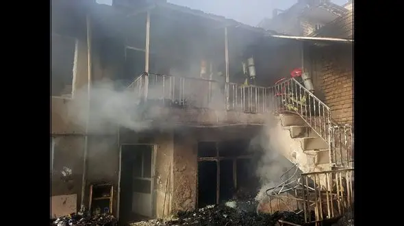 آتش سوزی وحشتناک در مشهد  / 4 کودک در یک قدمی مرگ زنده ماندند