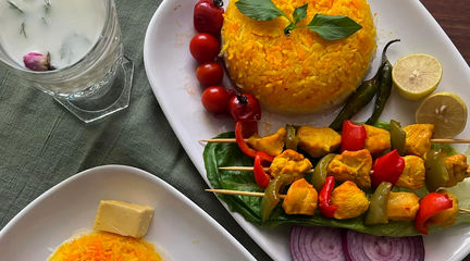 ⁨    (Chicken Kebab)  ساده ترین روش پخت جوجه کباب 