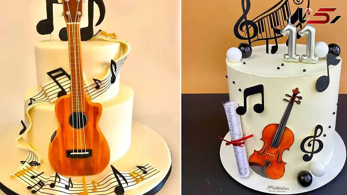 ایده‌ های خلاقانه کیک تولد گیتاری؛ 15 مدل خاص برای هنردوستان