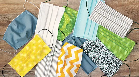 با این ماسک های پارچه ای کرونای انگلیسی نمی گیرید