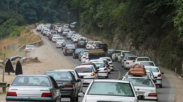 جاده چالوس یکطرفه شد