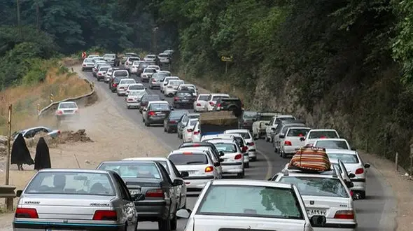 جاده چالوس یکطرفه شد