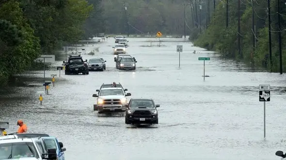 فرماندار تگزاس: بازسازی خرابی‌های طوفان هاروی چند سال طول می‌کشد + عکس 