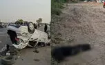 مرگ تلخ یک زن و کودک 3 ساله در تصادف ساینا با پژو در اهواز