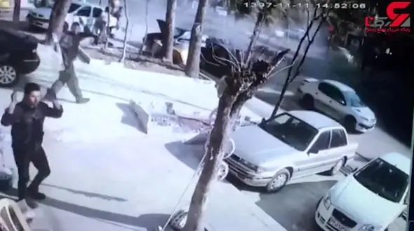 فیلم لحظه ترمز بریدن اتوبوس ولوو در دماوند / 12 خودرو زیر گرفته شدند