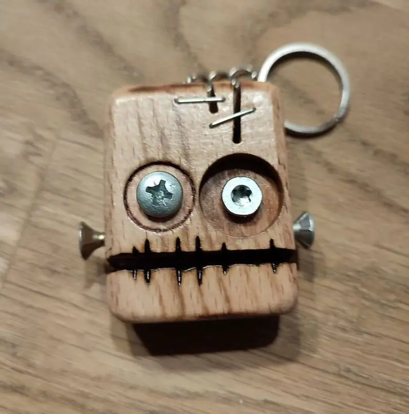 جاکلیدی چوبی دست ساز