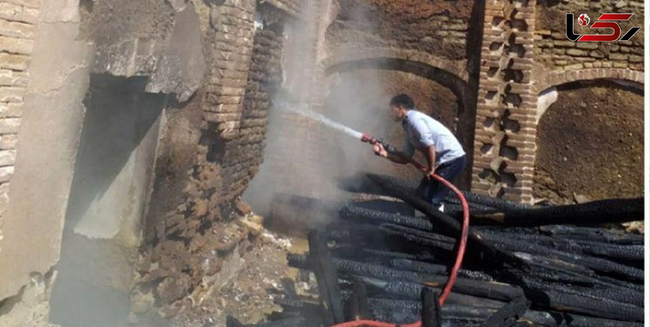 آتش‌سوزی خانه تاریخی ساری‌اصلانی تعمدی بوده است