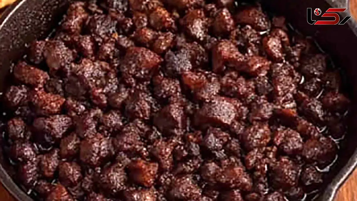 طرز تهیه غذای لری به اسم قاورمه + فیلم