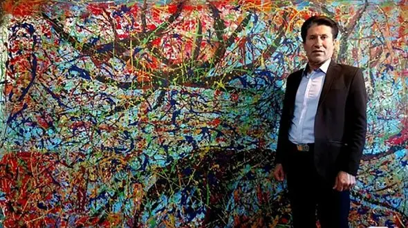 فریدالله ادیب آیین، هنرمند نقاش پیشتاز معاصر افغانستان 