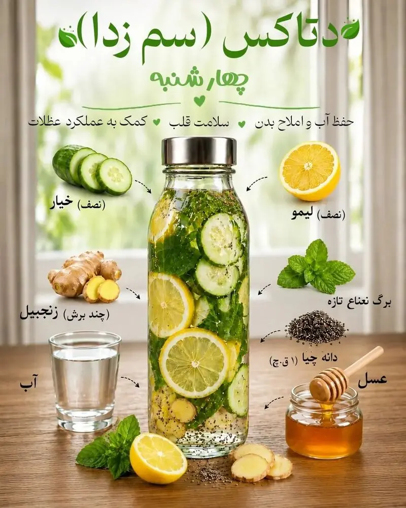 دتاکس چهارشنبه