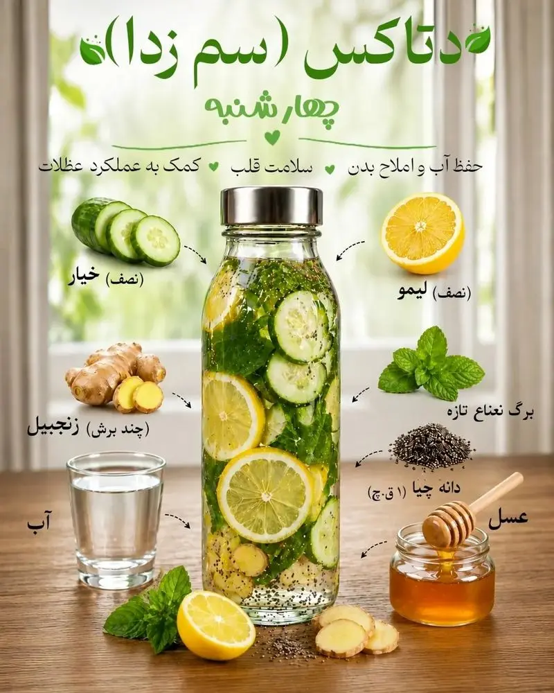 دتاکس چهارشنبه